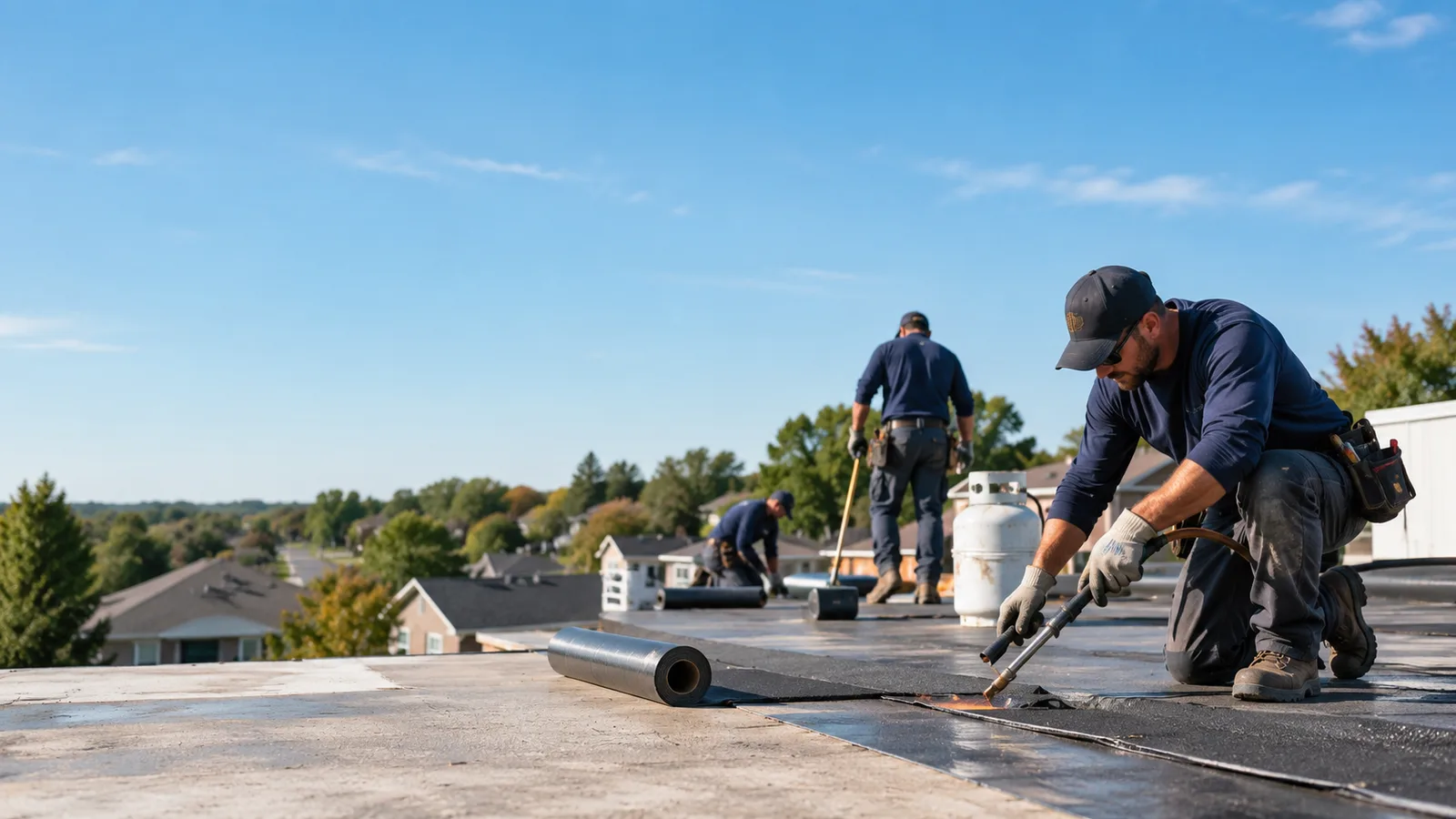 Flat Roof Leak Repair providers in Braxton, MS